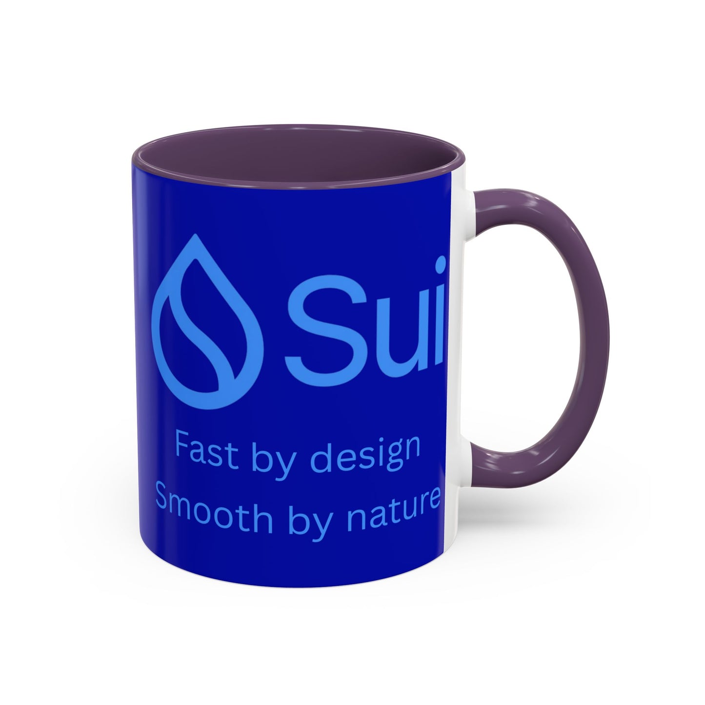 SUI Dark Blue Accent Mug by cypherpunkgear.com