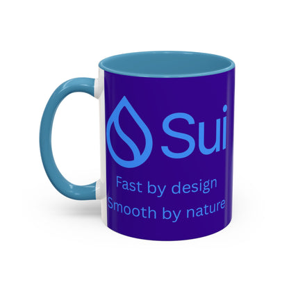 SUI Purple Accent Mug by cypherpunkgear.com