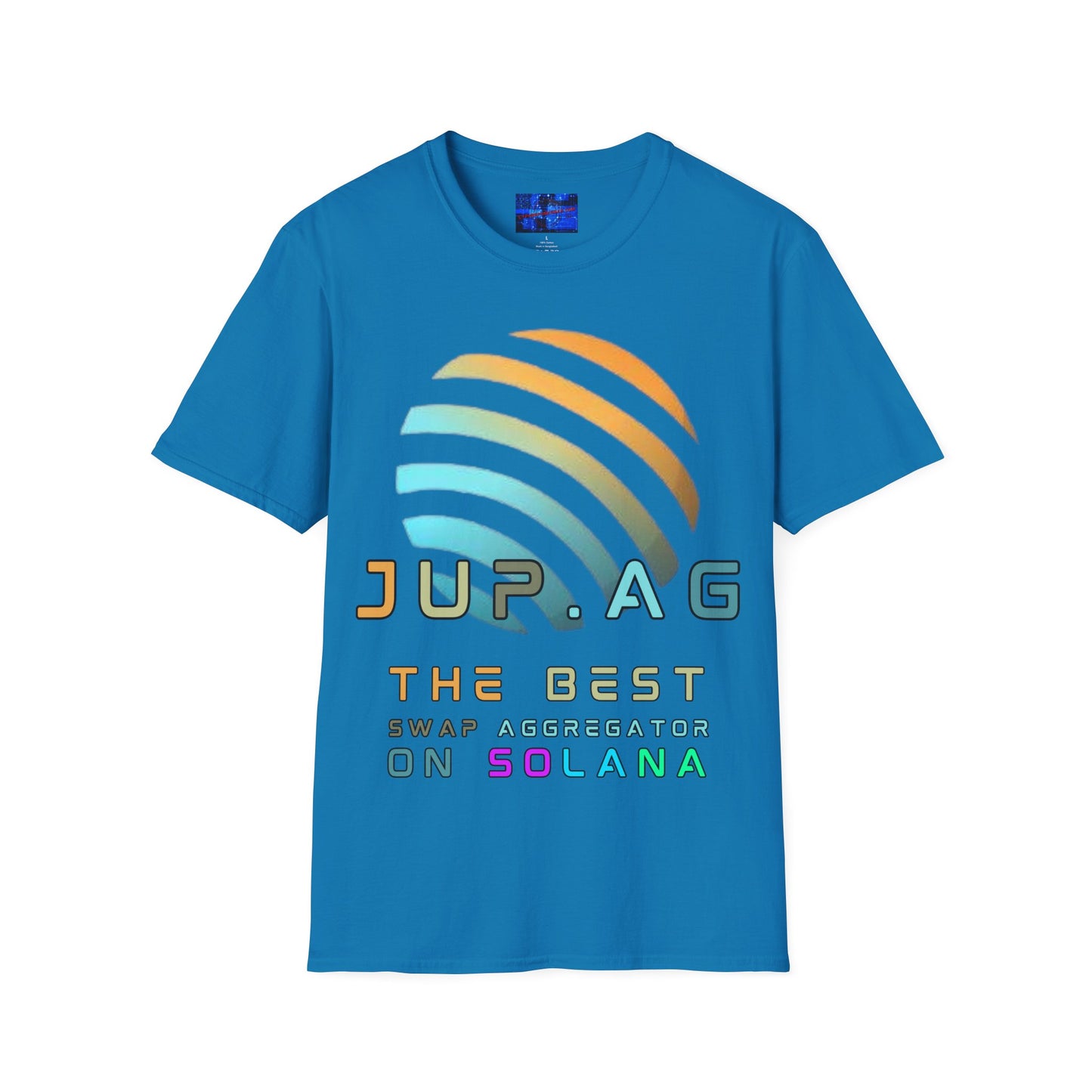 Jupiter (JUP) the best aggregator on Solana Dark colors Unisex T-Shirt by cypherpunkgear.com