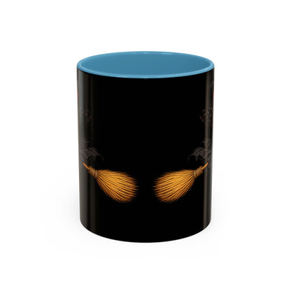 Velvet Vex Black Accent Mug by CreepyCrafts.boo