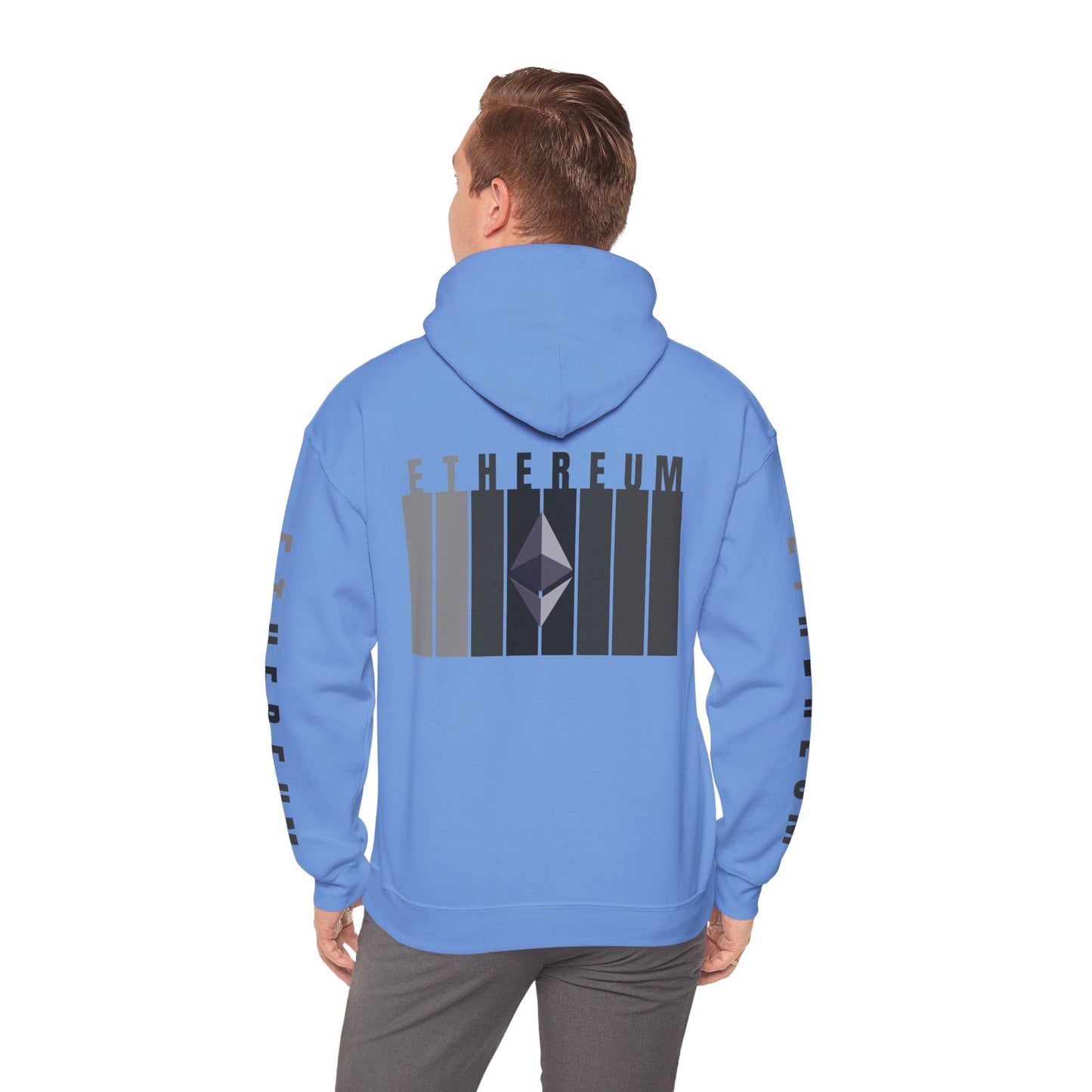 Ethereum (ETH) Hoodie Unisex Heavy Blend™ Hooded Sweatshirt by cypherpunkgear.com