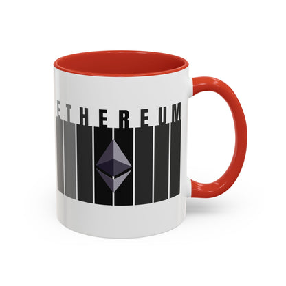 Ethereum (ETH) Accent Mug by cypherpunkgear.com