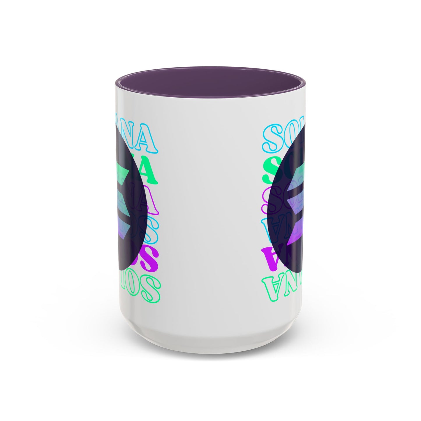 Solana, Solana, Solana (SOL) Accent Mug by cypherpunkgear.com