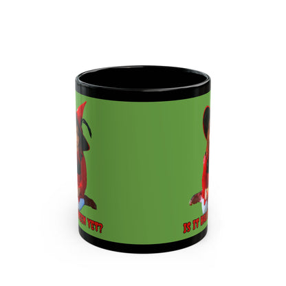 Is it Halloween yet? Green Mug by CreepyCrafts.boo