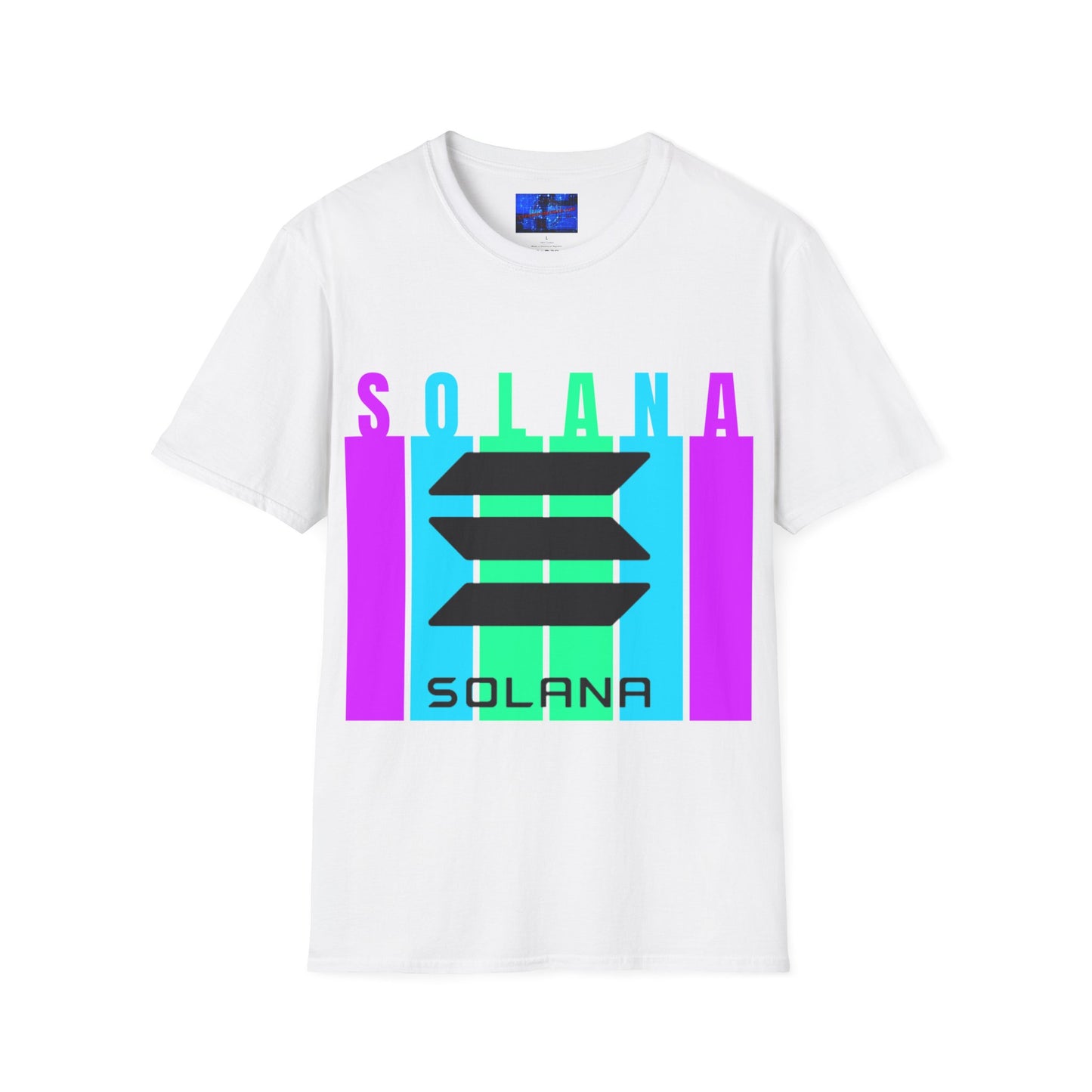 Solana (SOL) Freedom LTcolors Unisex T-Shirt by cypherpunkgear