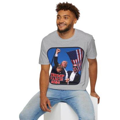 Trump and Vance 2024 LTcolors Unisex T-Shirt by cypherpunkgear