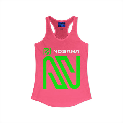 Nosana (NOS) Women's Racerback Tank Top by cypherpunkgear.com