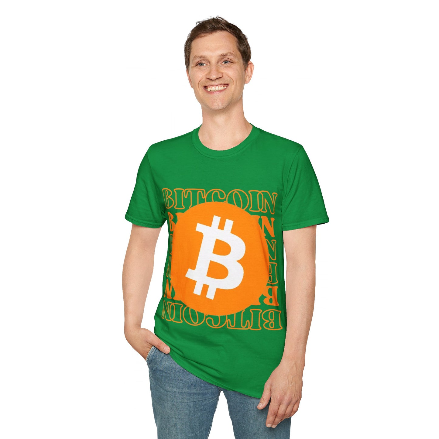 Bitcoin Bitcoin Bitcoin (BTC) DKcolors Unisex T-Shirt by cypherpunkgear