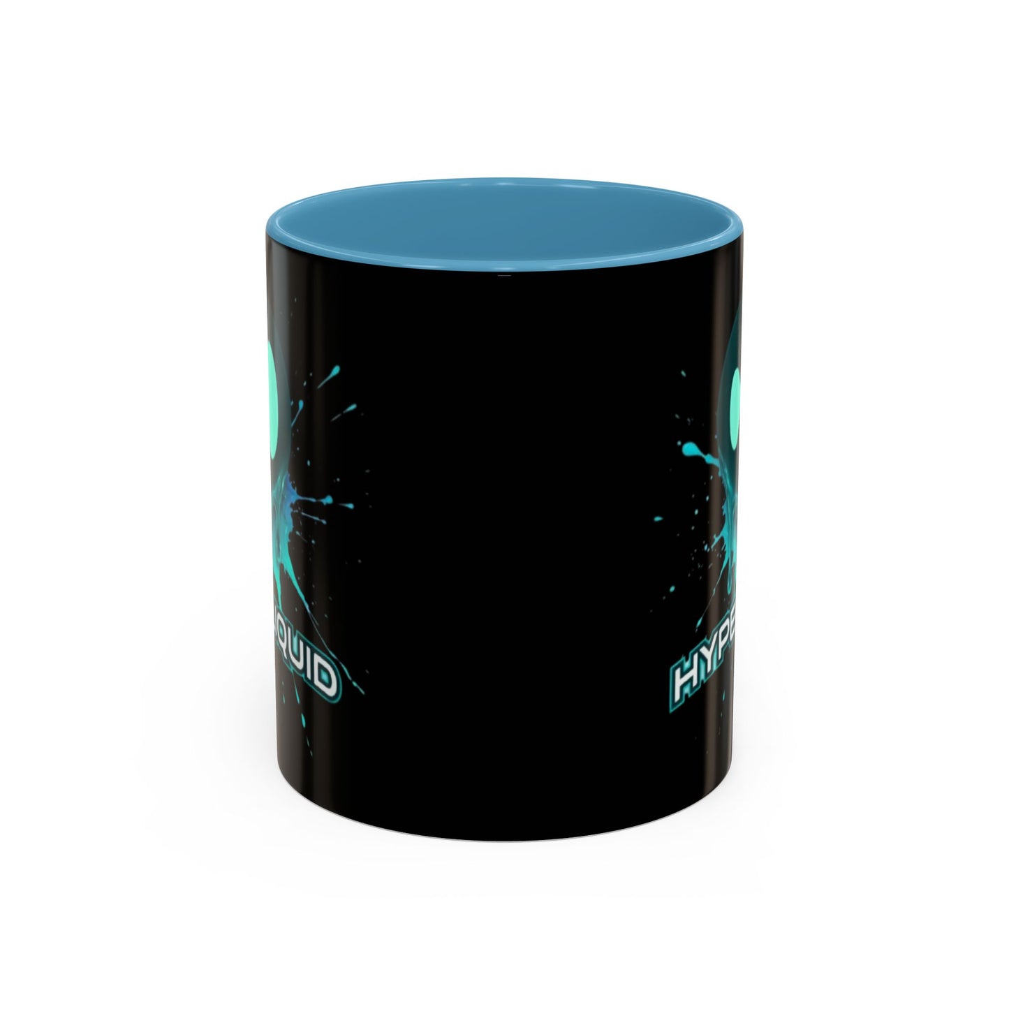 HYPE Drip Black Accent Mug by cypherpunkgear.com