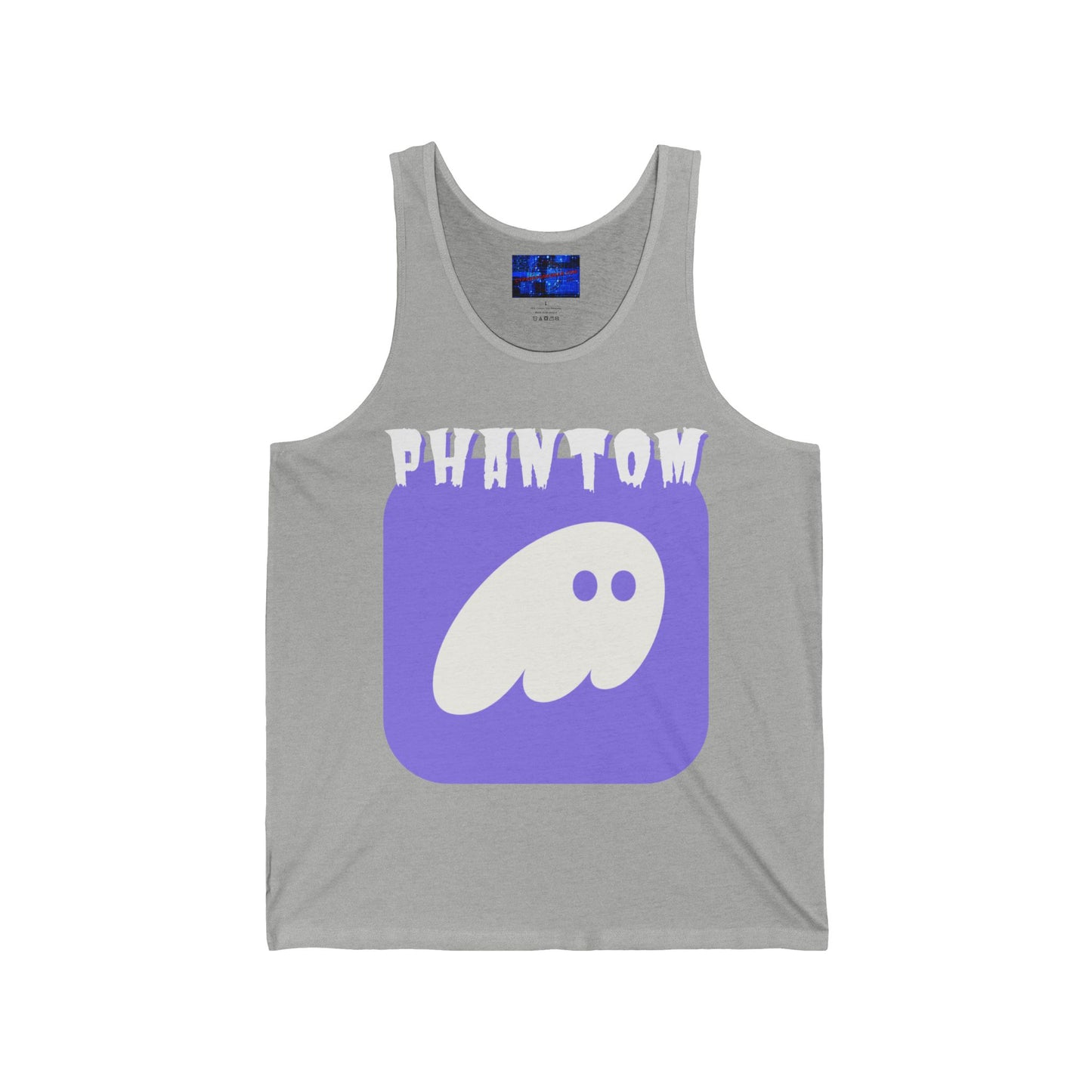 Phantom Hot Wallet Unisex Jersey Tank Top by cypherpunkgear.com