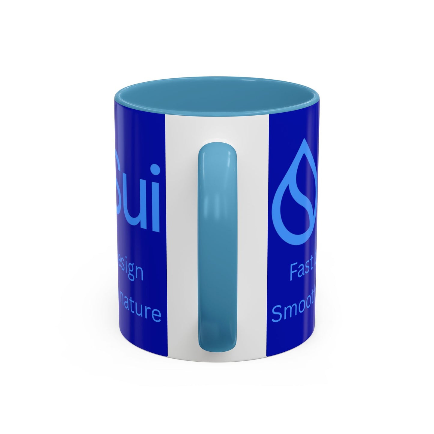 SUI Dark Blue Accent Mug by cypherpunkgear.com