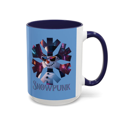 Snowpunk Accent Mug by cypherpunkgear