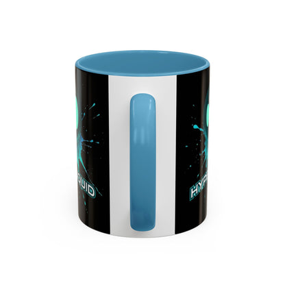 HYPE Drip Black Accent Mug by cypherpunkgear.com
