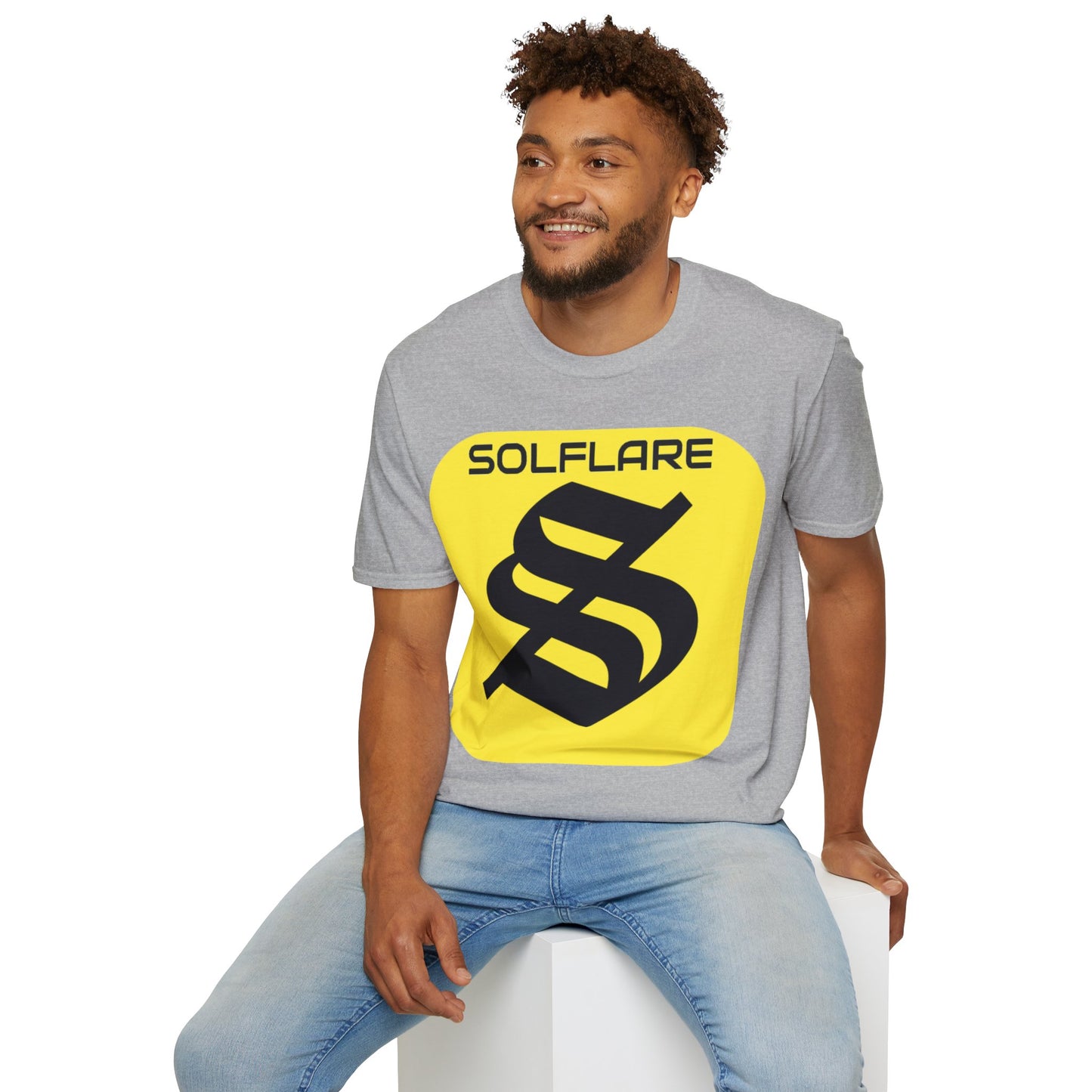 SolflareLogo Light colors Unisex T-Shirt by cypherpunkgear.com