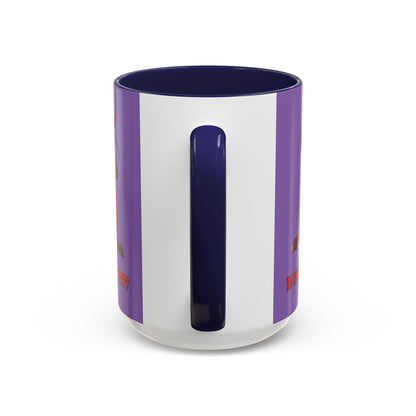 Is it Halloween yet? Light Purple Accent Mug by CreepyCrafts.boo