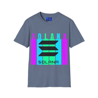 Solana (SOL) Freedom DKcolors Unisex T-Shirt by cypherpunkgear