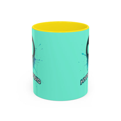 HYPE Drip Light Hyperliquid Accent Mug by cypherpunkgear.com