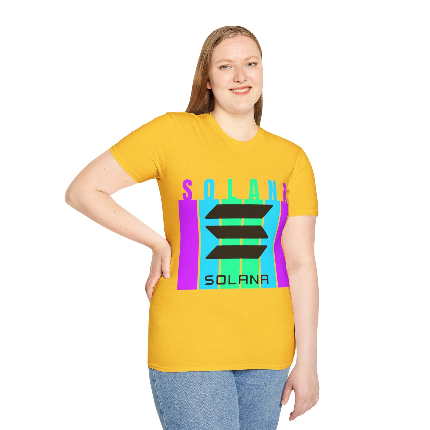 ¡Libertad Solana por cypherpunkgear! Camiseta unisex de estilo suave