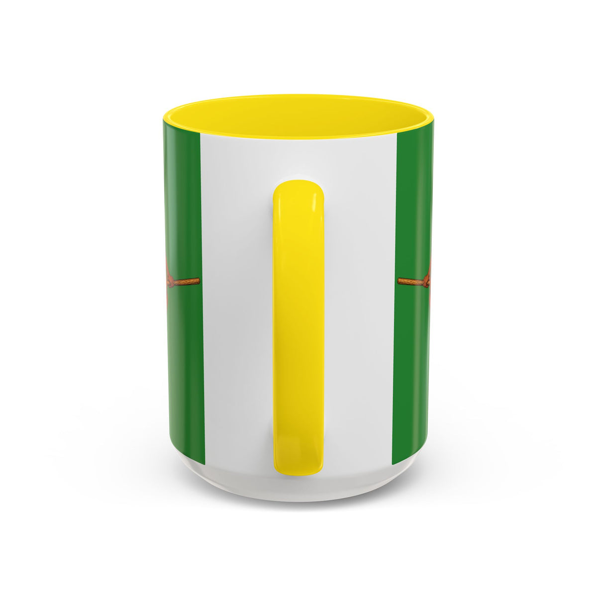 Velvet Vex Green Accent Mug by CreepyCrafts.boo