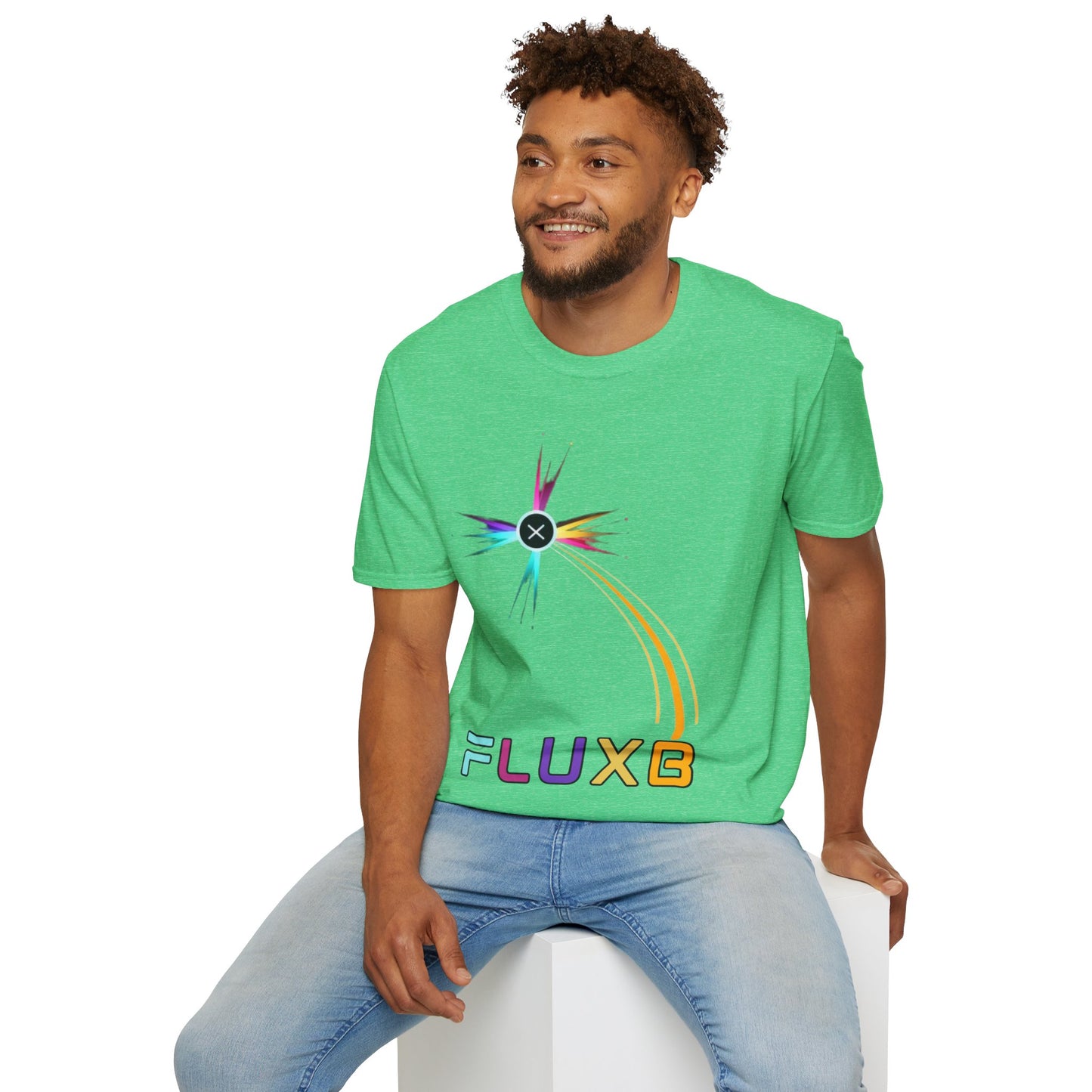 FluxBeam (FLUXB) DKcolors Unisex T-Shirt by cypherpunkgear