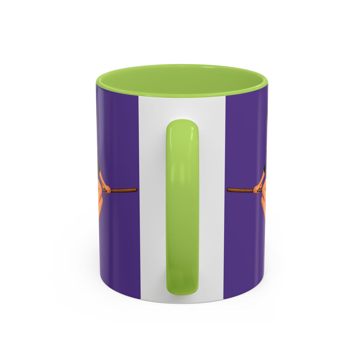 Hazel Hex Purple Accent Mug by CreepyCrafts.boo