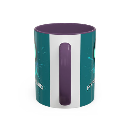 HYPE Drip Hyperliquid Accent Mug by cypherpunkgear.com