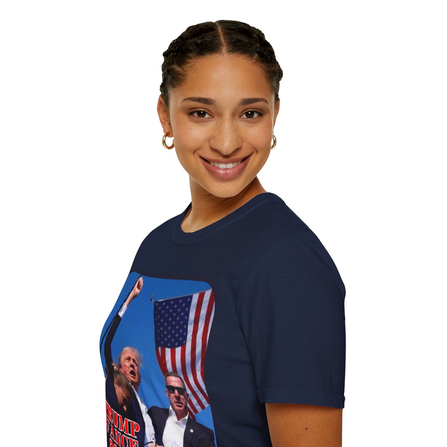 Trump and Vance 2024 DKcolors Unisex T-Shirt by cypherpunkgear