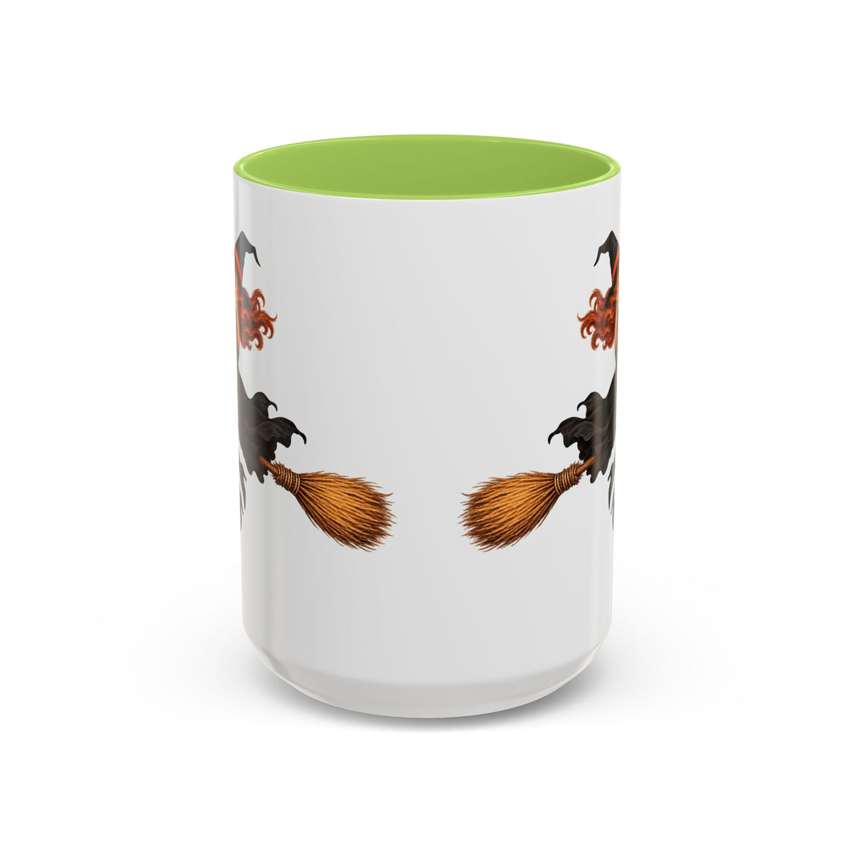 Hazel Hex White Accent Mug by CreepyCrafts.boo