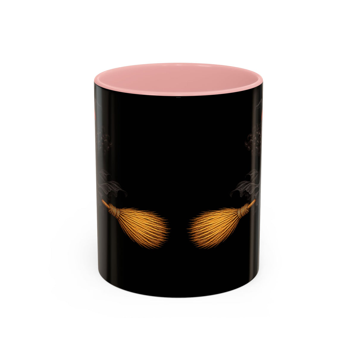 Velvet Vex Black Accent Mug by CreepyCrafts.boo