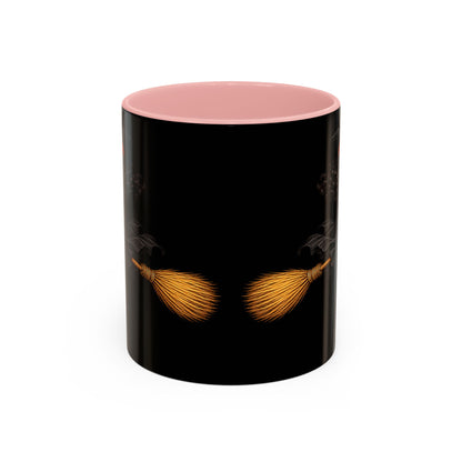 Velvet Vex Black Accent Mug by CreepyCrafts.boo