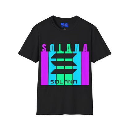 Solana (SOL) Freedom DKcolors Unisex T-Shirt by cypherpunkgear