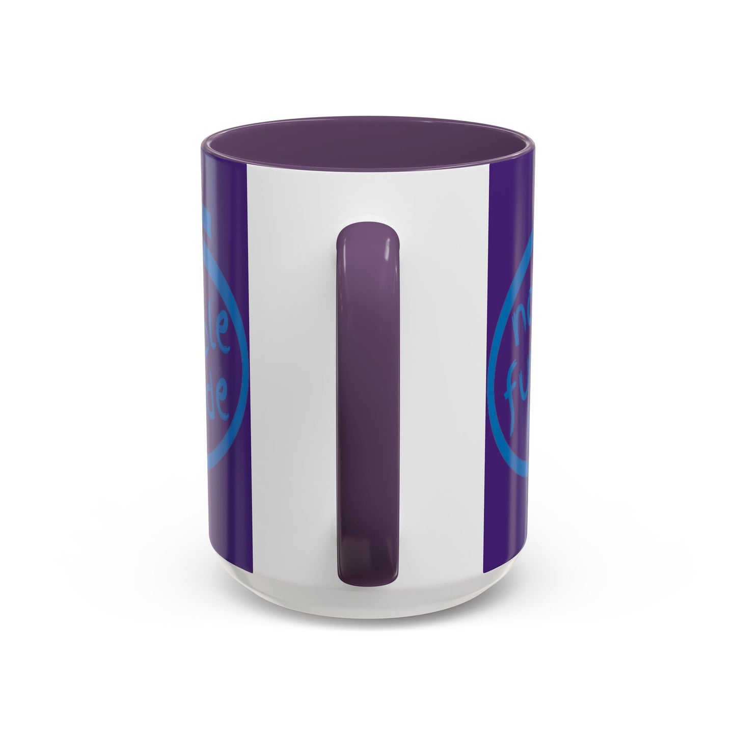 Non-Fungible Inside Purple Accent Mug by cypherpunkgear.com