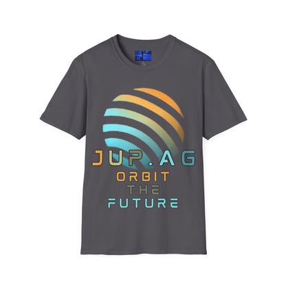 Jupiter (JUP) Orbit the Future Dark colors Unisex T-Shirt by cypherpunkgear.com