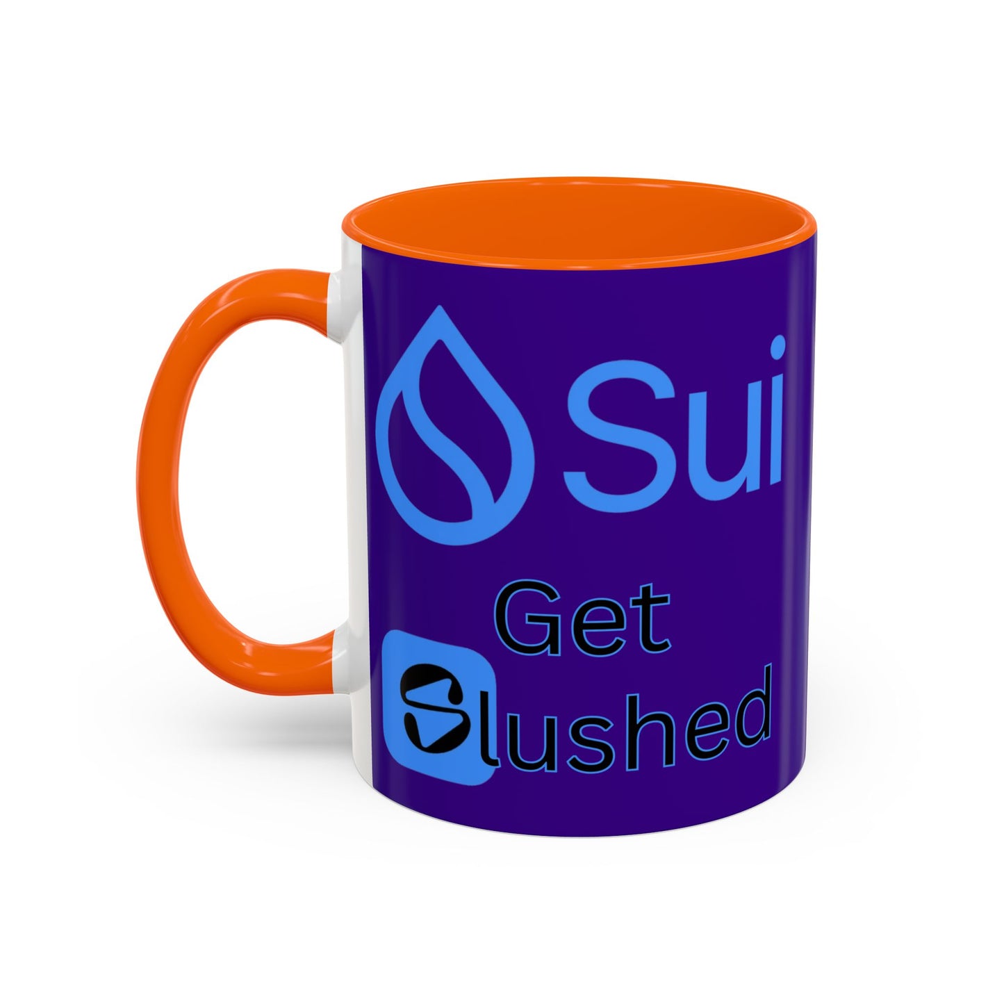 Sui: Get Slushed Purple Accent Mug by cypherpunkgear.com