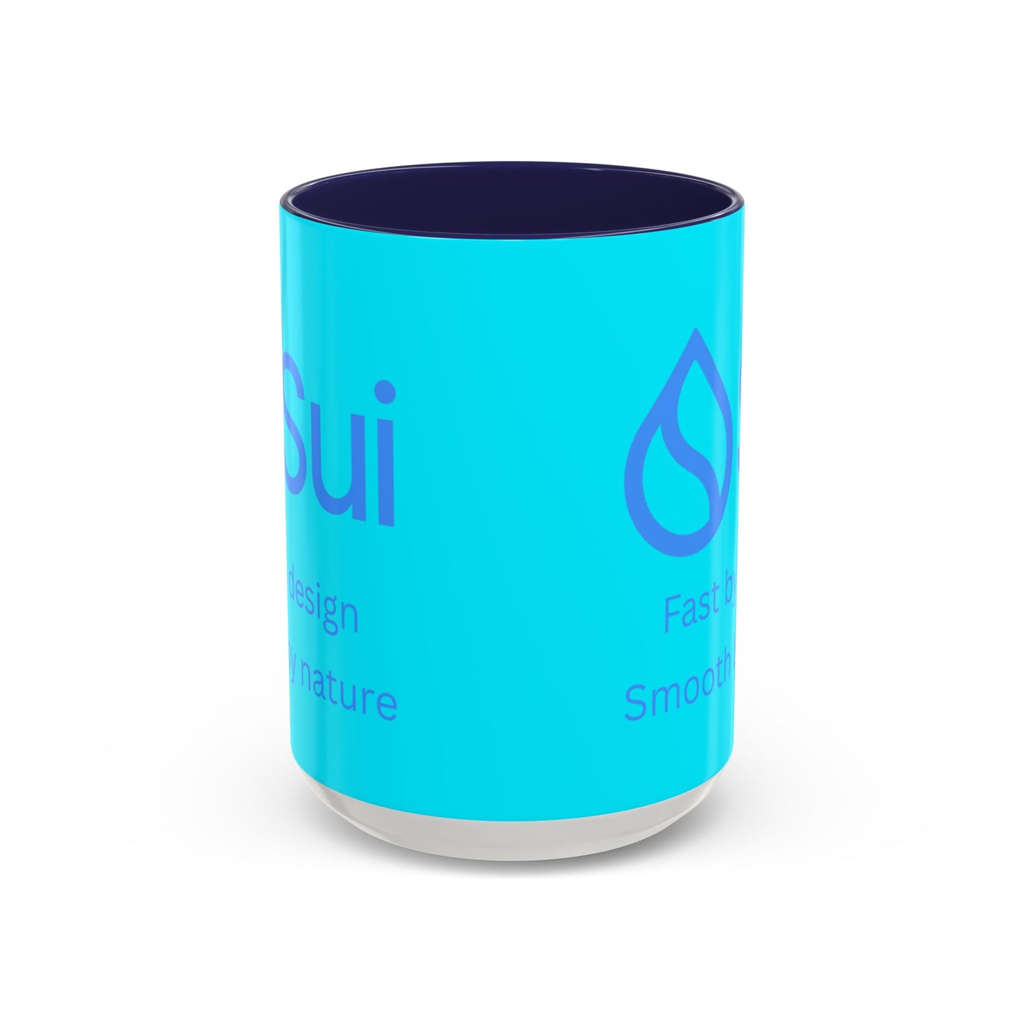 SUI Light Blue Accent Mug by cypherpunkgear.com