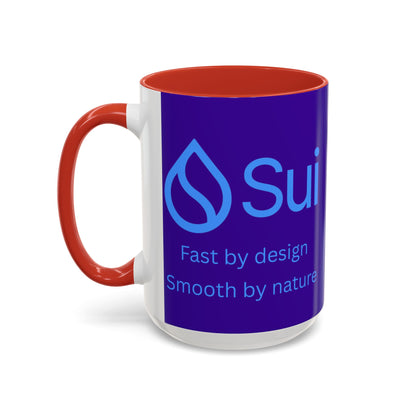 SUI Purple Accent Mug by cypherpunkgear.com