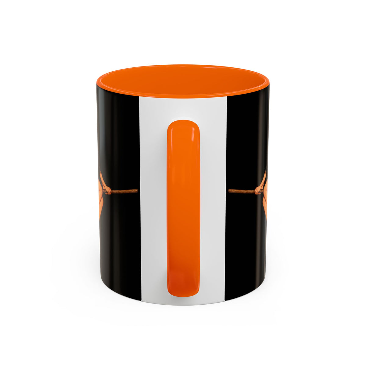 Hazel Hex Black Accent Mug by CreepyCrafts.boo