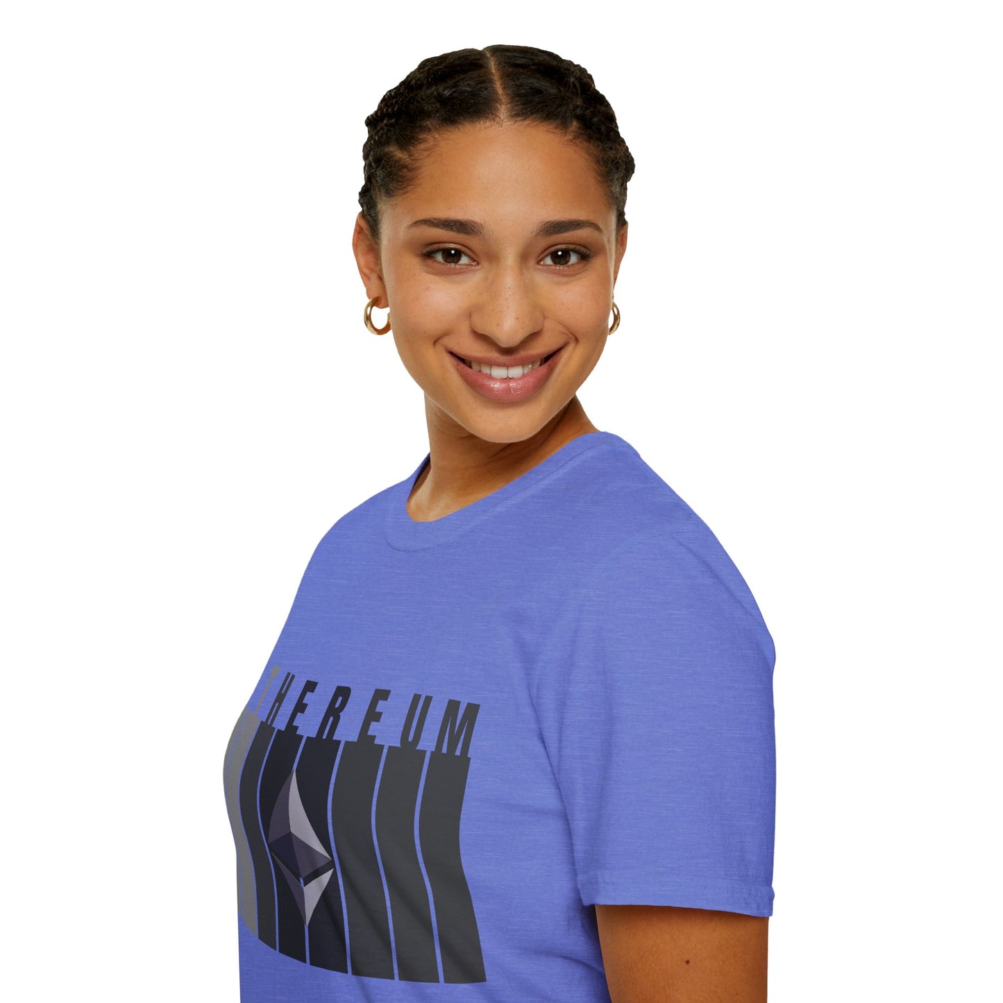 Ethereum (ETH) LTcolors Unisex T-Shirt by cypherpunkgear.com