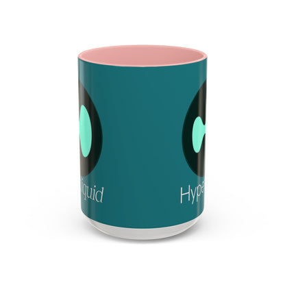 Hyperliquid White font Hyperliquid Accent Mug by cypherpunkgear.com