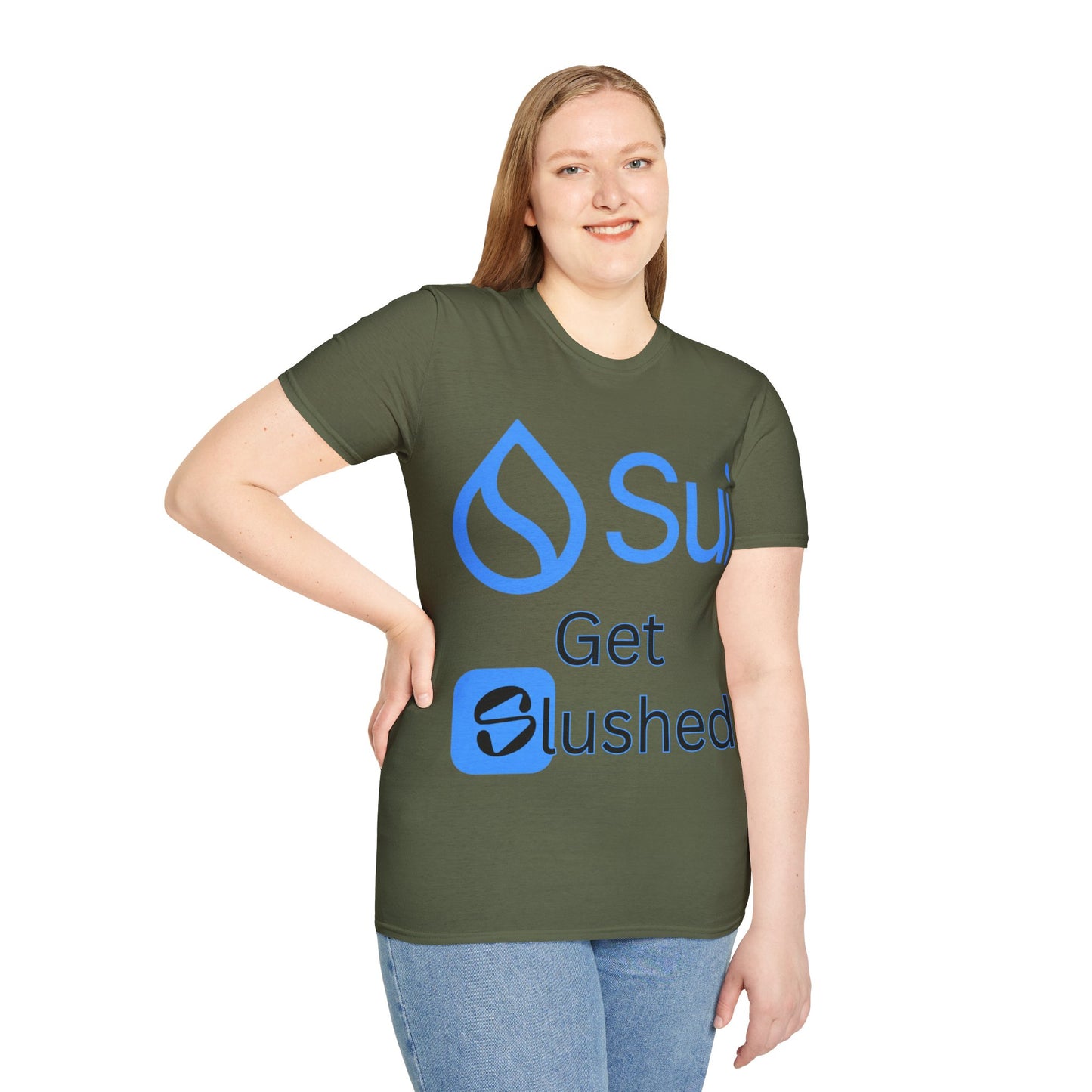 Sui: Get Slushed Dark colors Unisex T-Shirt by cypherpunkgear.com
