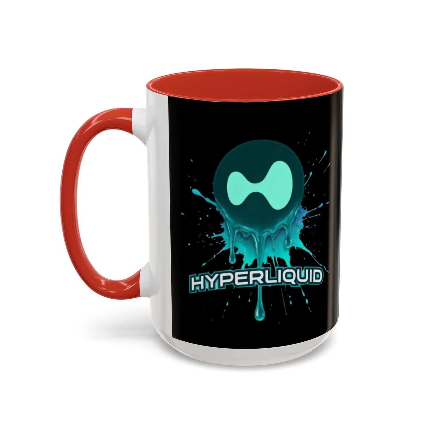 HYPE Drip Black Accent Mug by cypherpunkgear.com
