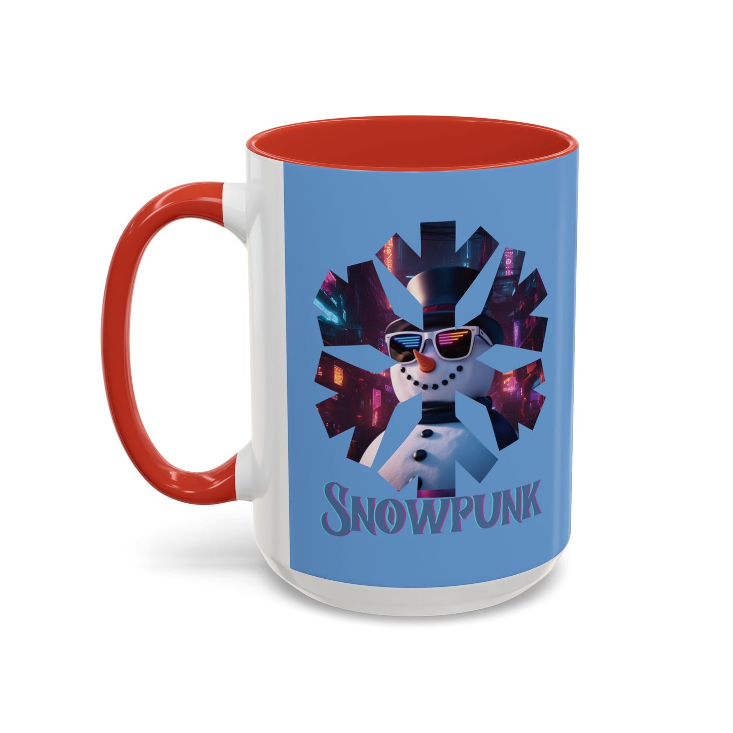 Snowpunk Accent Mug by cypherpunkgear