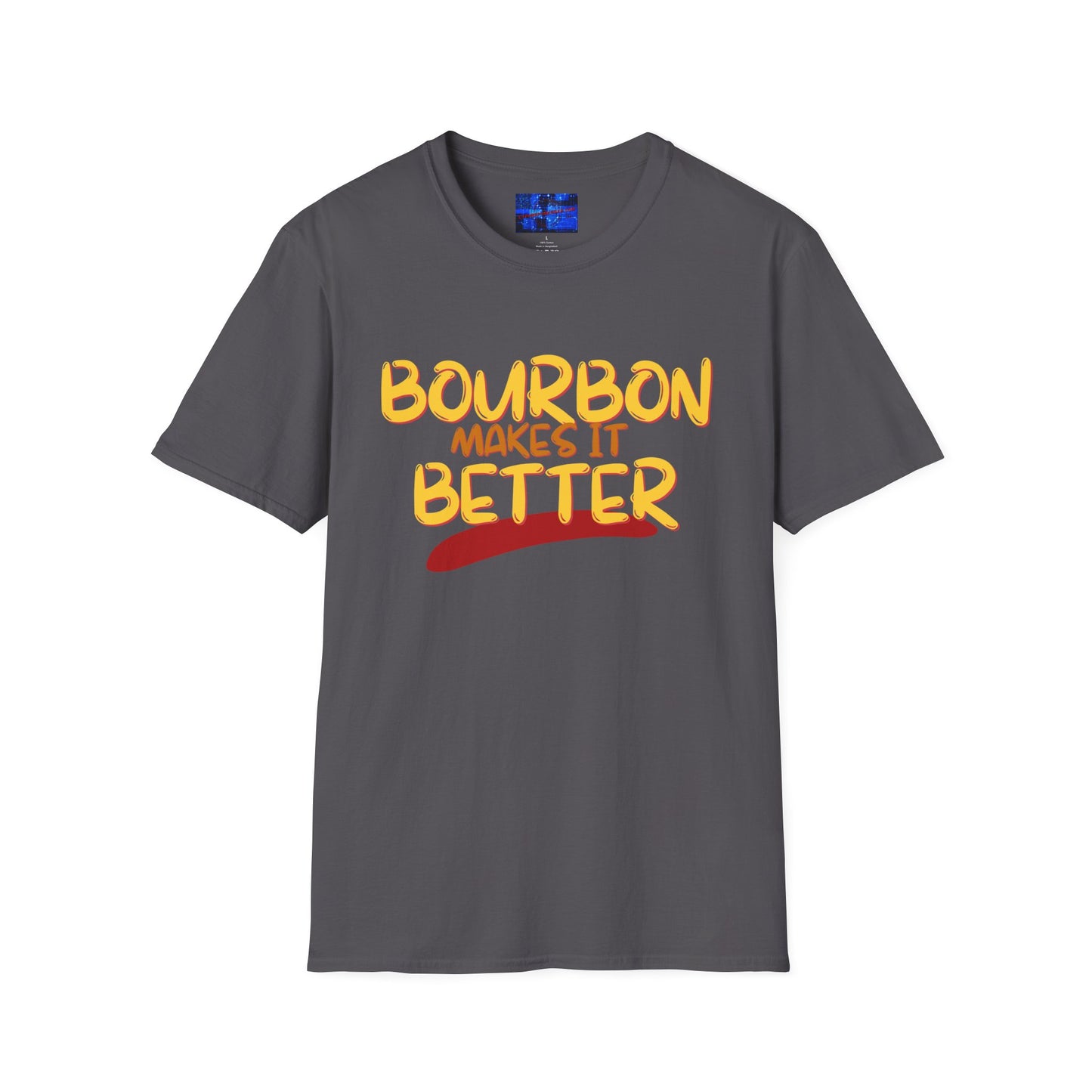 ¡Bourbon lo mejora con cypherpunkgear! Camiseta unisex de estilo suave