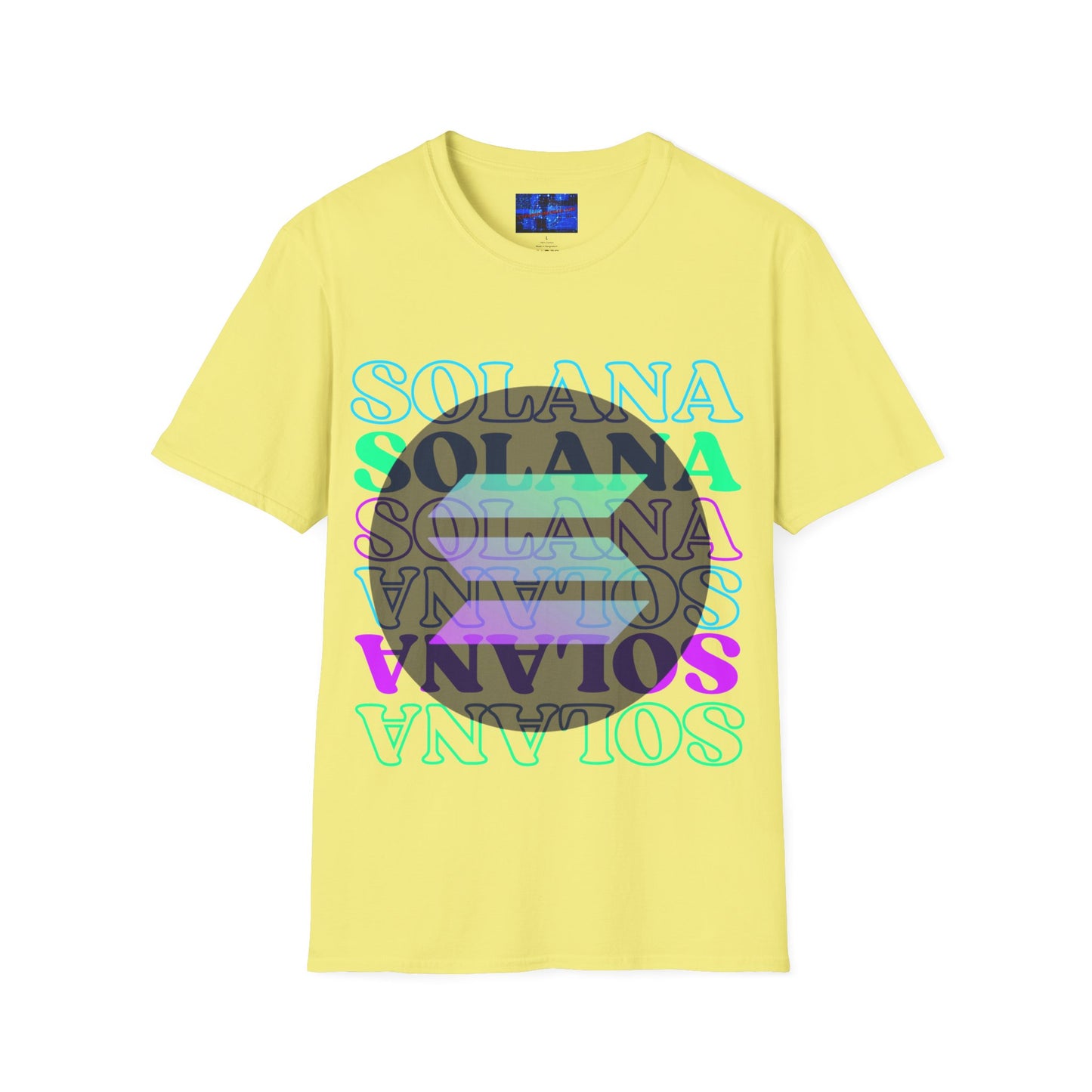 Solana, Solana, Solana (SOL) Light colors Unisex T-Shirt by cypherpunkgear.com