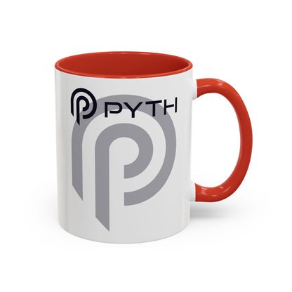 Pyth (PYTH) Accent Mug by cypherpunkgear.com