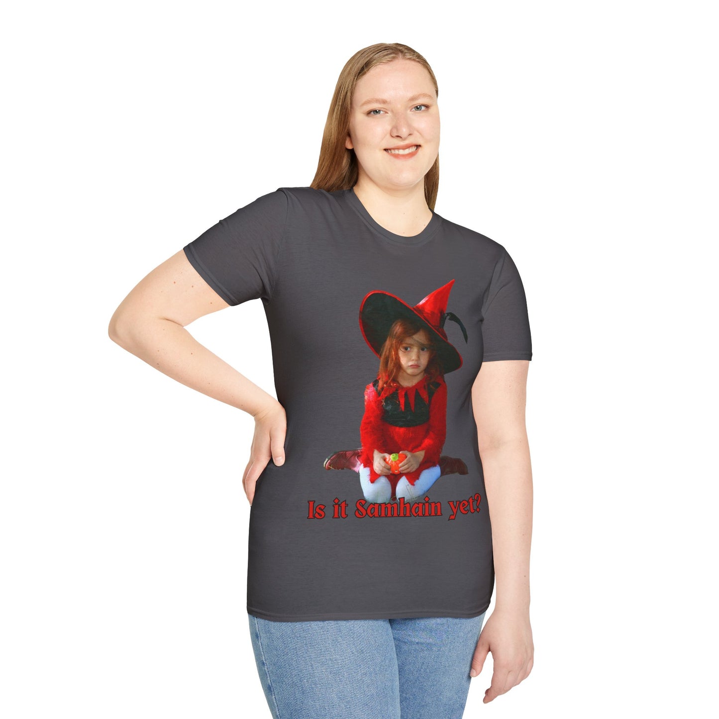 Is it Samhain yet? Dark colors Unisex T-Shirt by CreepyCrafts.boo