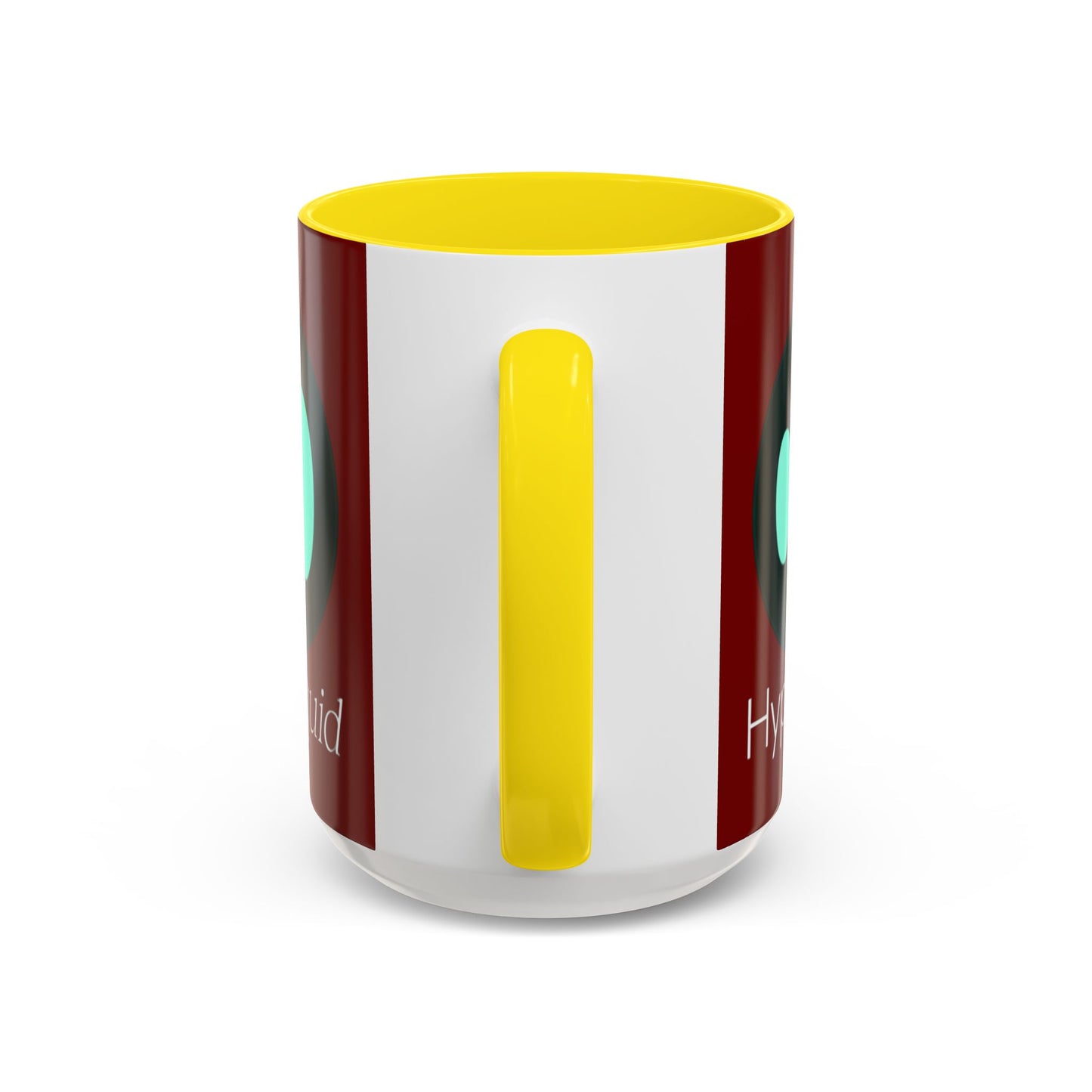 Hyperliquid White font Red Accent Mug by cypherpunkgear.com