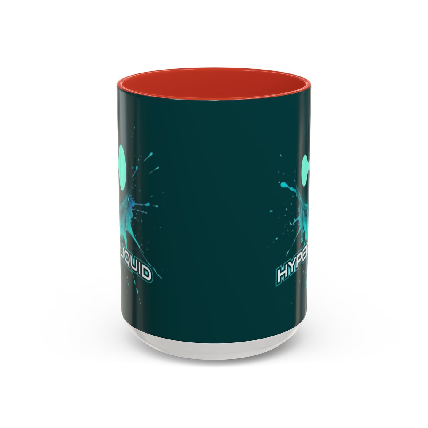 HYPE Drip Dark Hyperliquid Accent Mug by cypherpunkgear.com