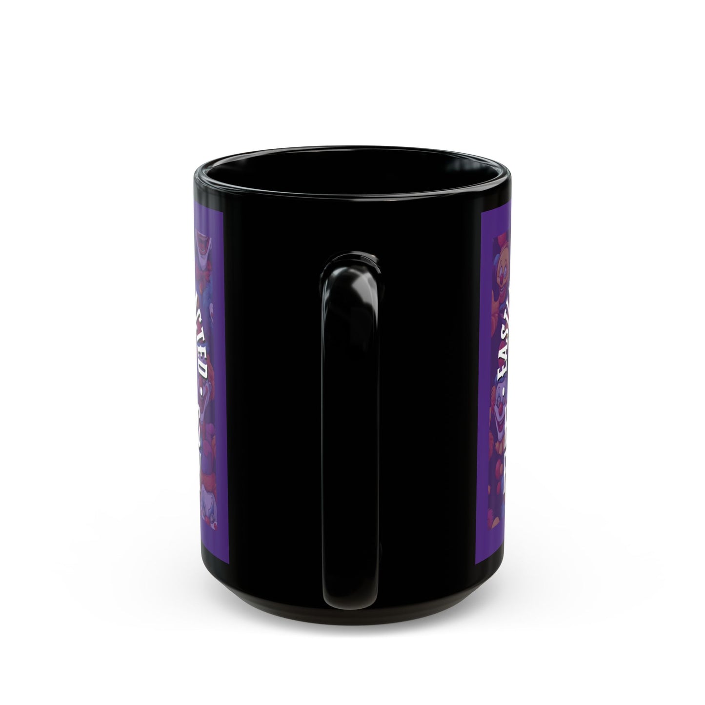 Easily Distracted by Heinous Fuckery Little Jincs Purple Mug by cypherpunkgear.com