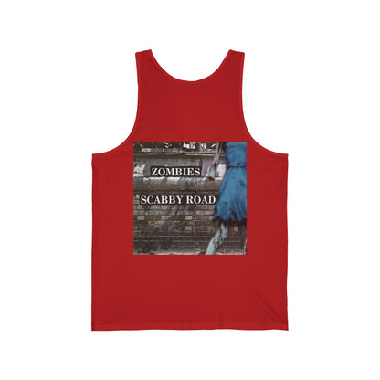 2-sided Scabby Road Unisex Jersey Tank Top by cypherpunkgear